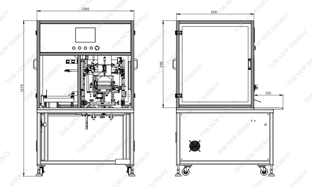 Pouch Cell PET Film Wrapping Machine Pouch Cell PET Film Wrapping Machine